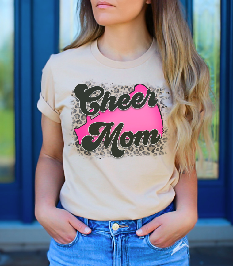 Cheer Mom DTF Print