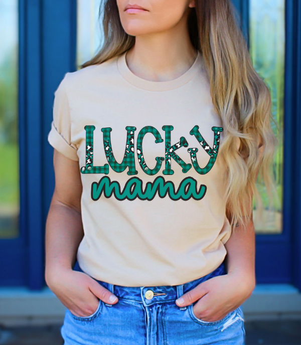 Lucky Mama Leopard DTF Print