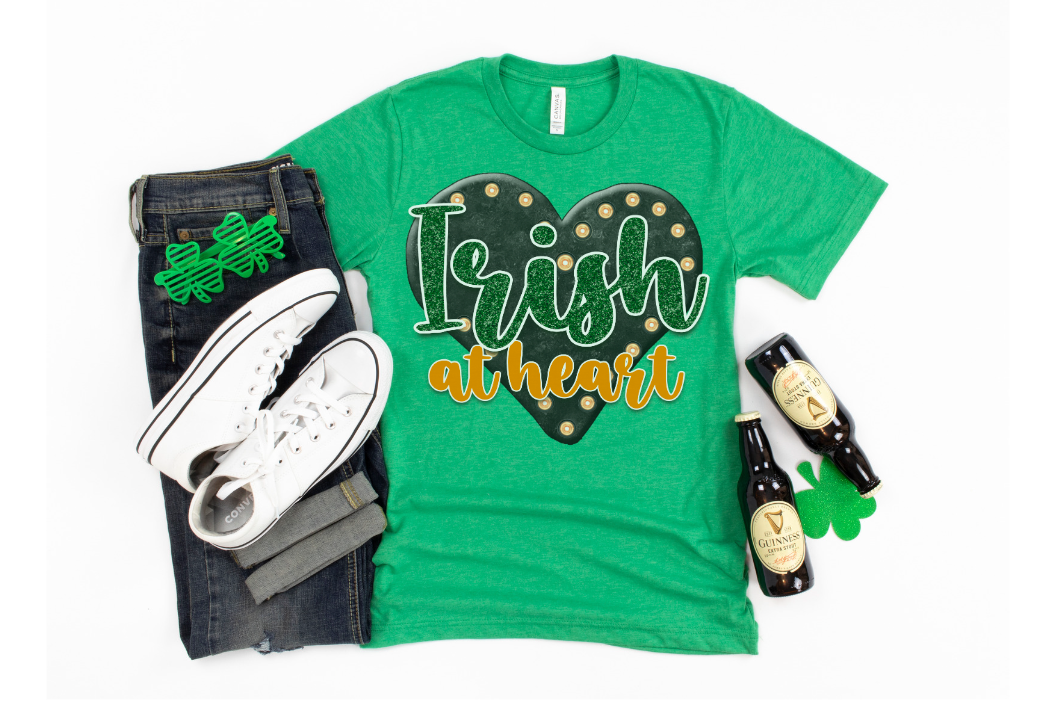 Irish at Heart DTF Print