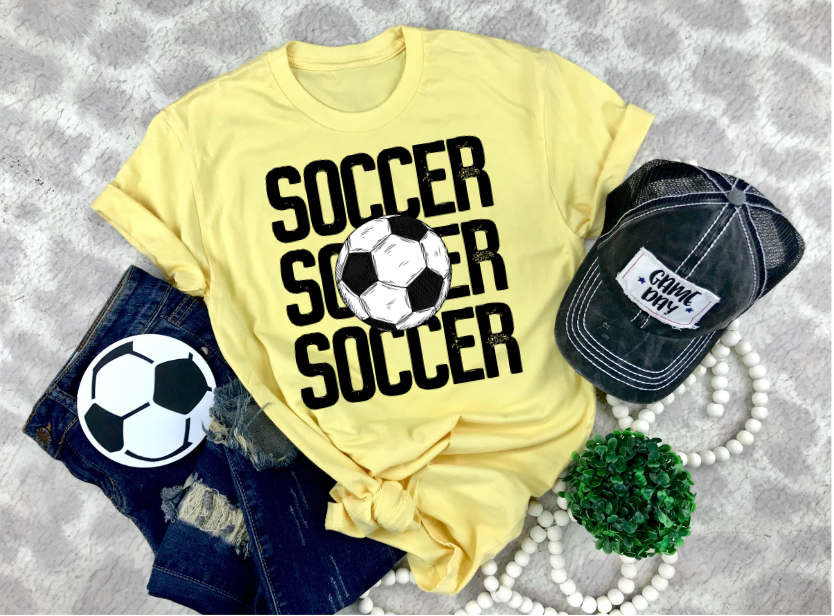 Soccer Soccer DTF Print – Simple Tymes