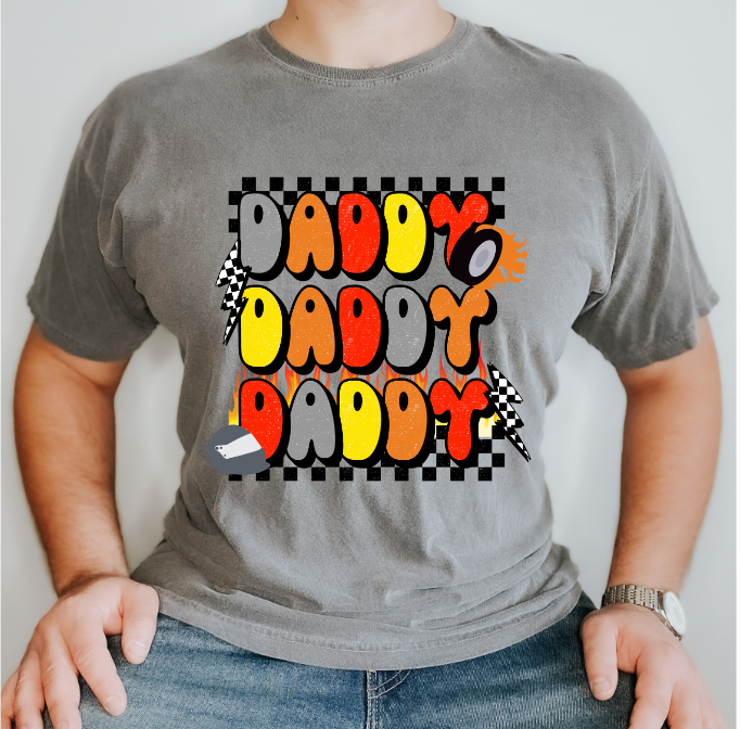 Daddy Racing DTF Print