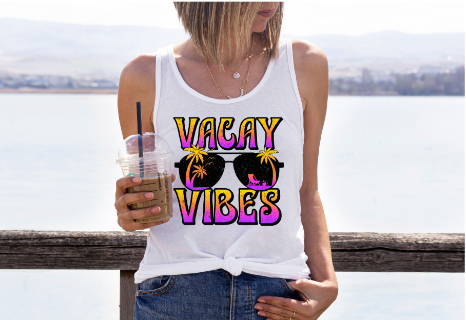 Vacay Vibes DTF Print