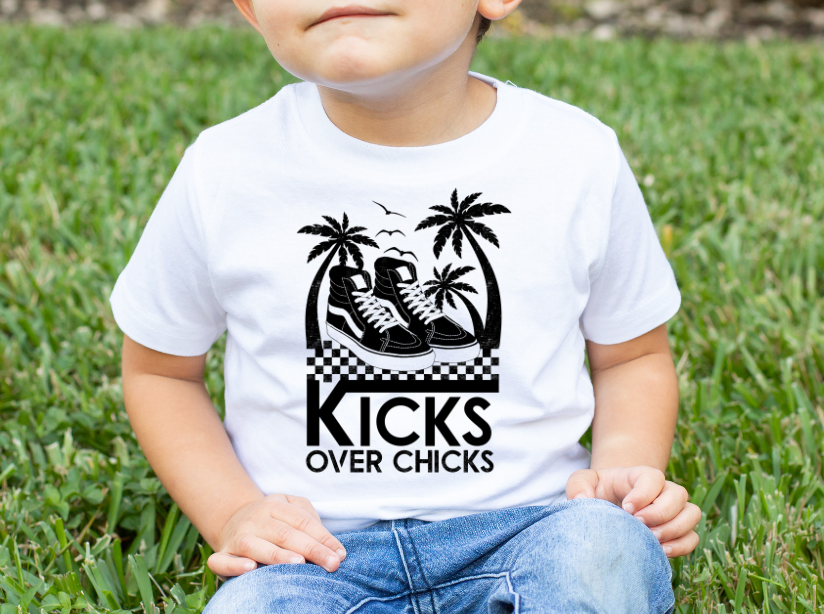 Kicks Over Chicks DTF Print