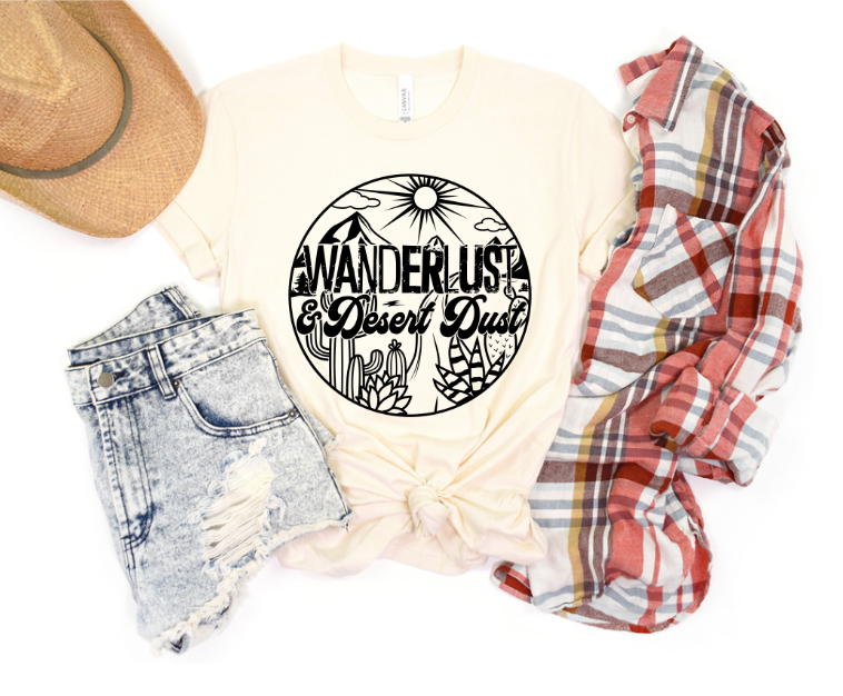 Wanderlust and Desert Dust DTF Print