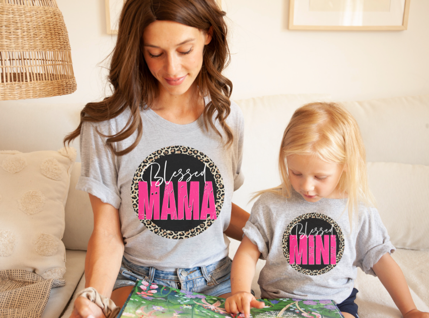 Blessed Mama 2 & Mini DTF Print