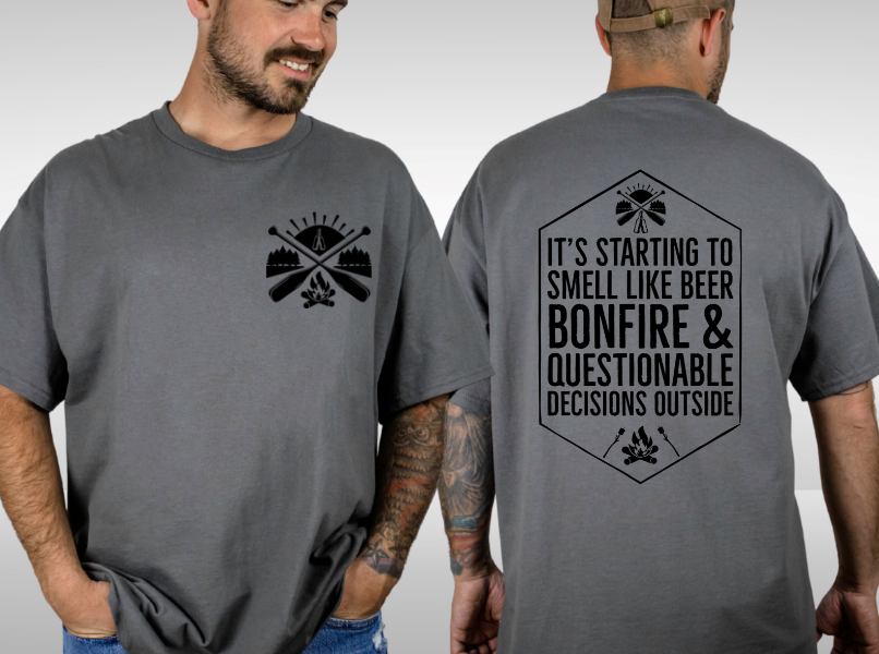 Beer Bonfire DTF Print