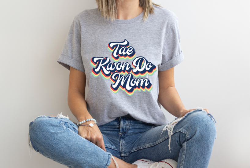 Tae kwon Do Mom DTF Print