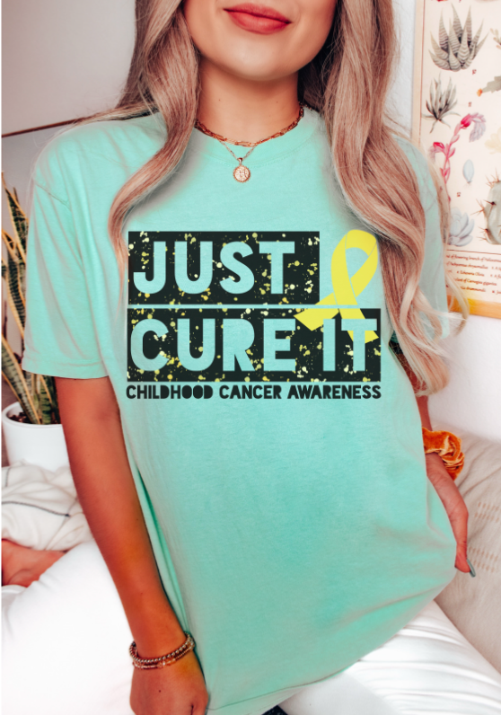 Childhood Cancer Awareness DTF Print