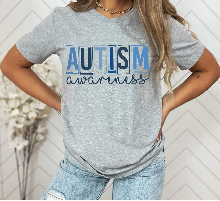 Autism Awareness DTF Print