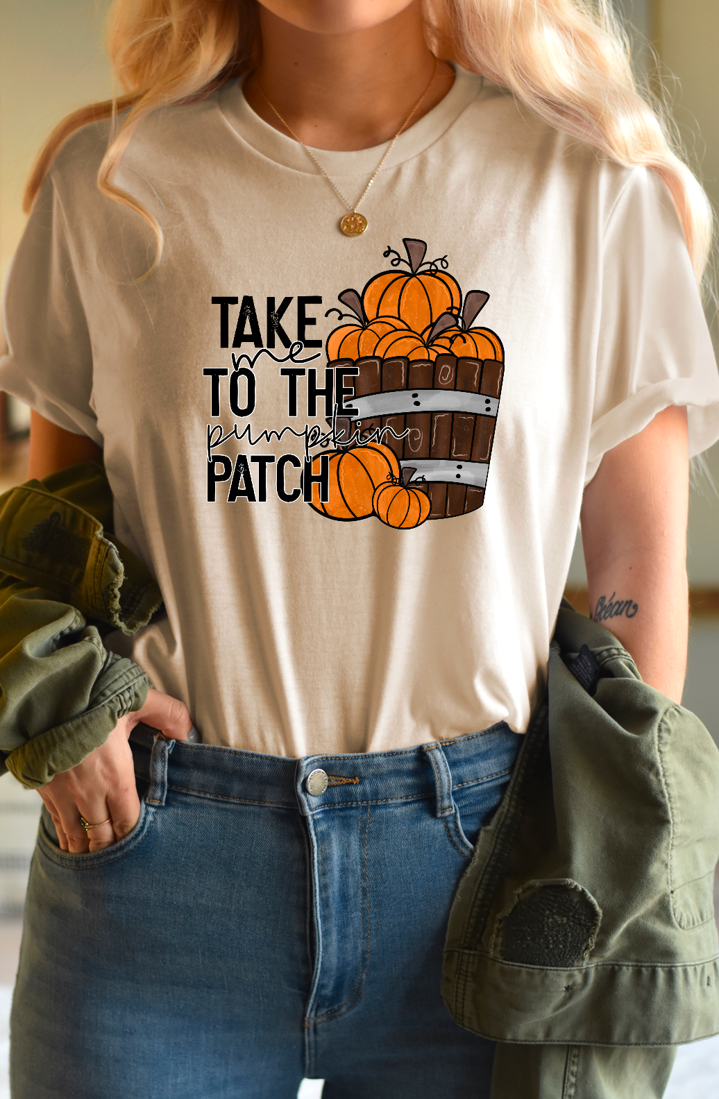 Take Me To The Pumpkin Patch DTF Print