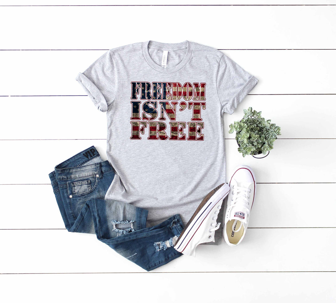 Freedom Isn't Free Patriotic Digital Design File PNG