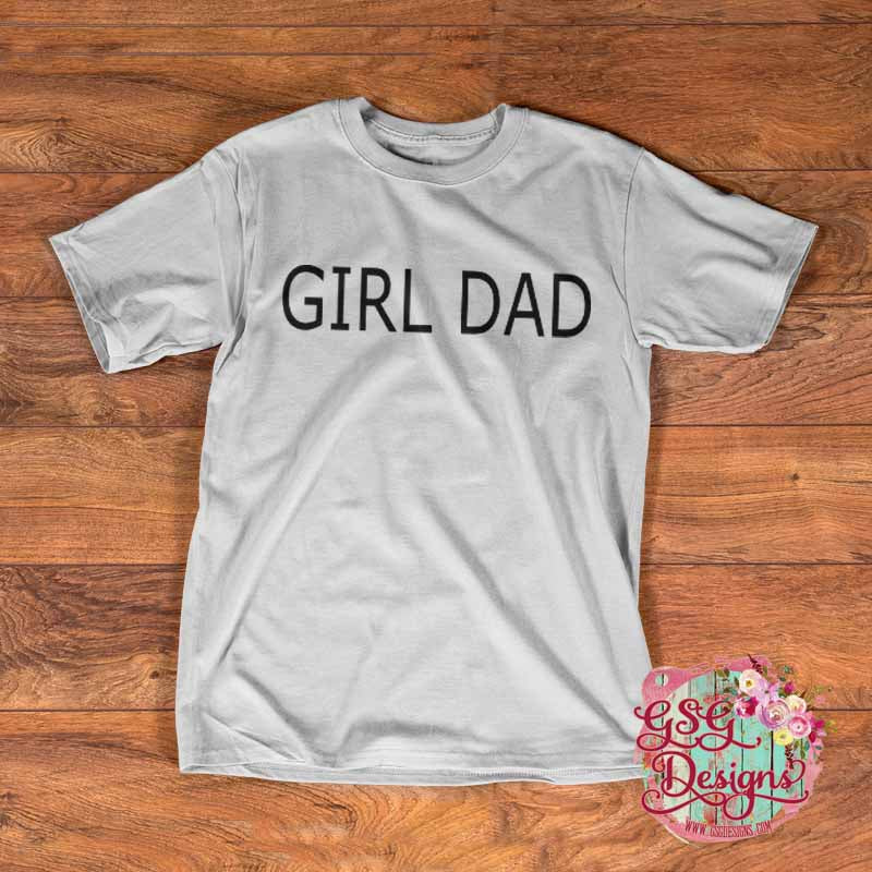 Girl Dad Digital Design File PNG