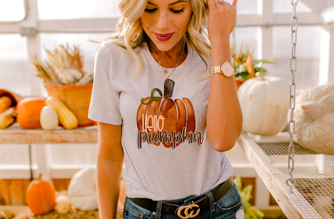 Hello Pumpkin  DTF Print