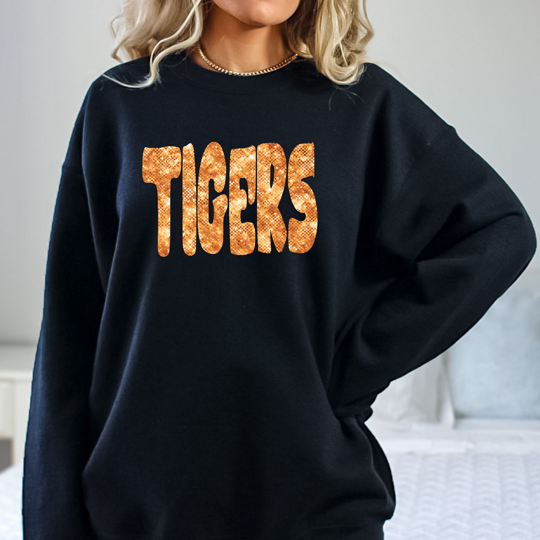 Tigers Bling DTF Print