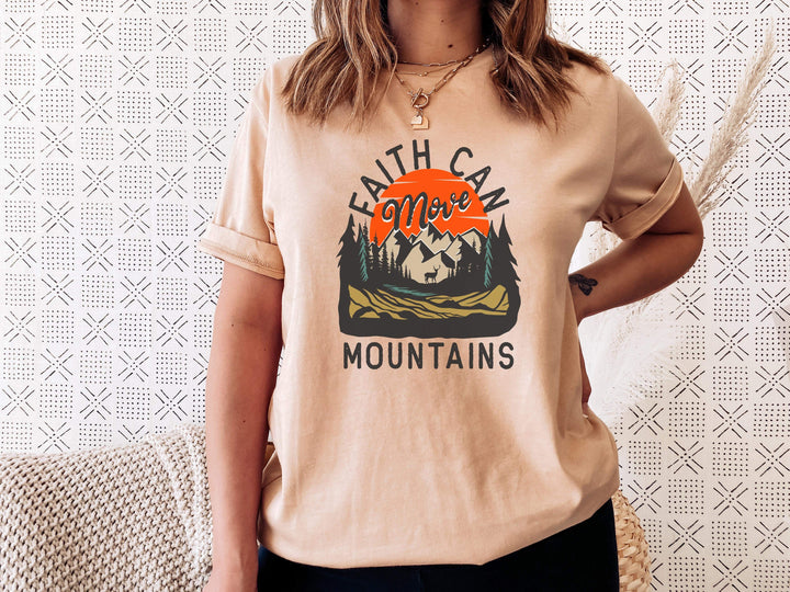 Faith Can Move Mountains Screen Print (K15)