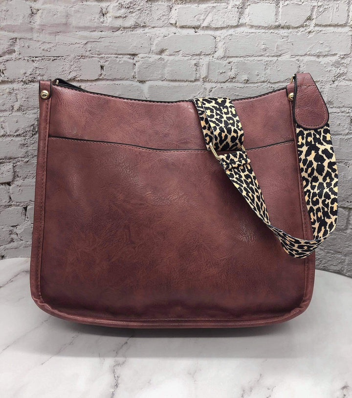 RTS Leopard Strap Purse