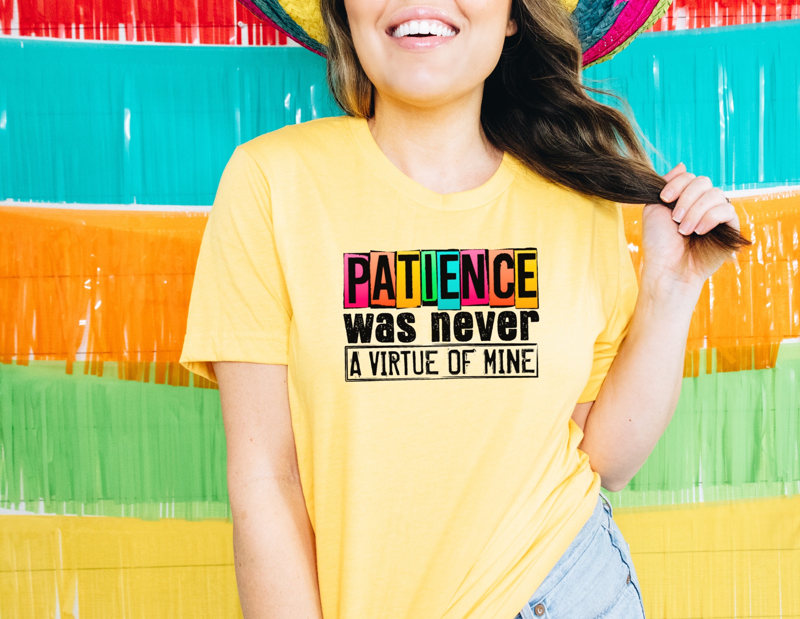 Patience Was Never a Virtue of Mine Screen Print (B2)