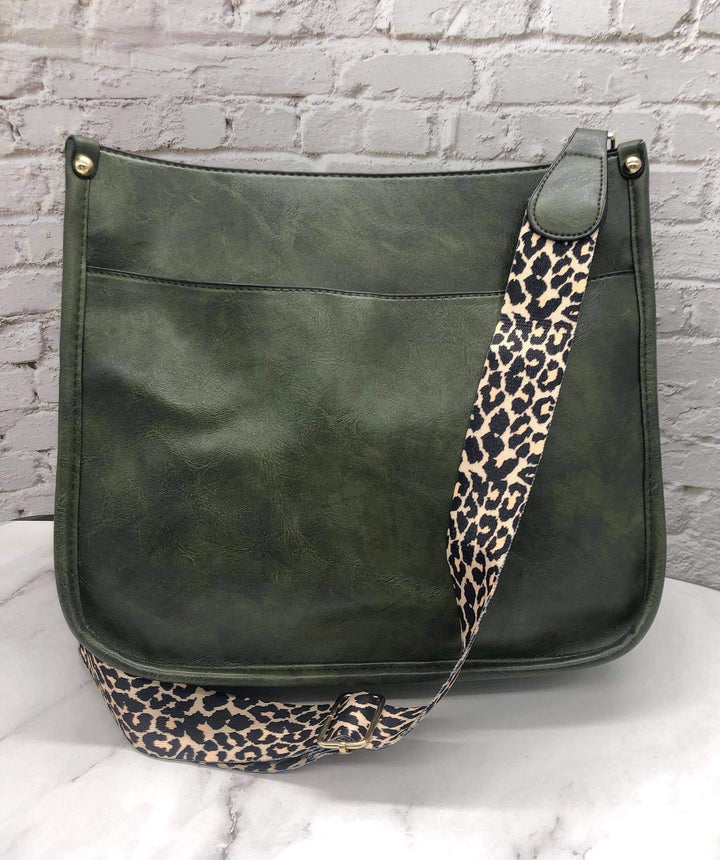 RTS Leopard Strap Purse