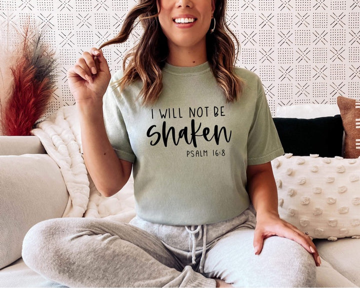 I Will Not Be Shaken Screen Print R10