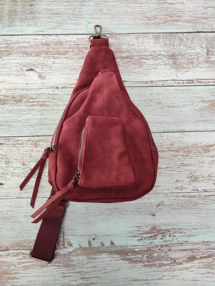 Suede Sling Bags