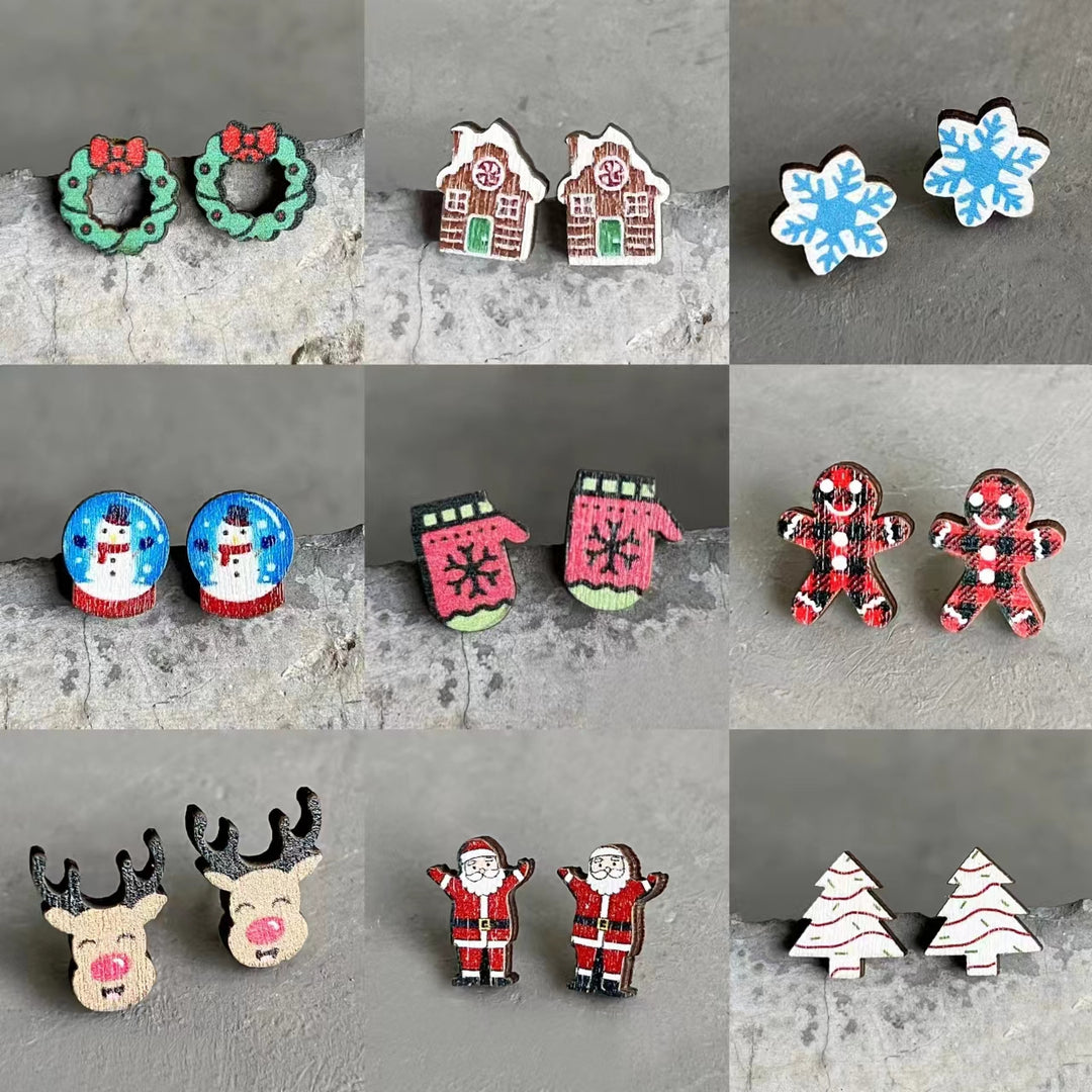 Christmas Stud Earrings