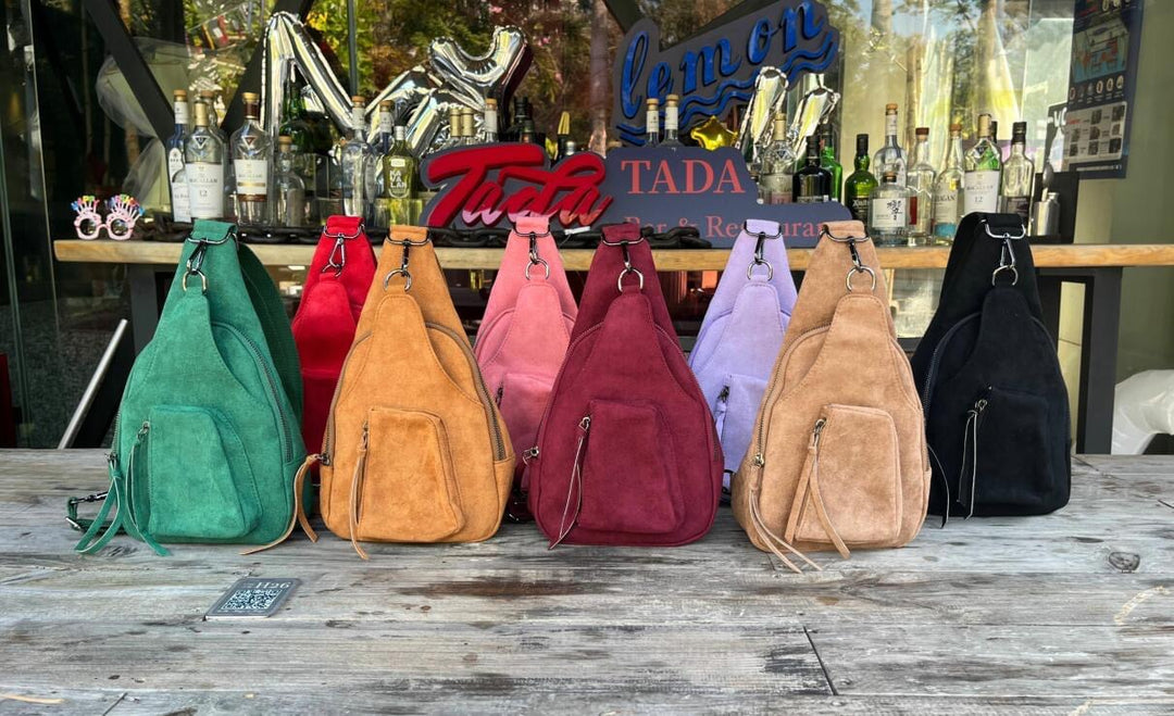 Suede Sling Bags