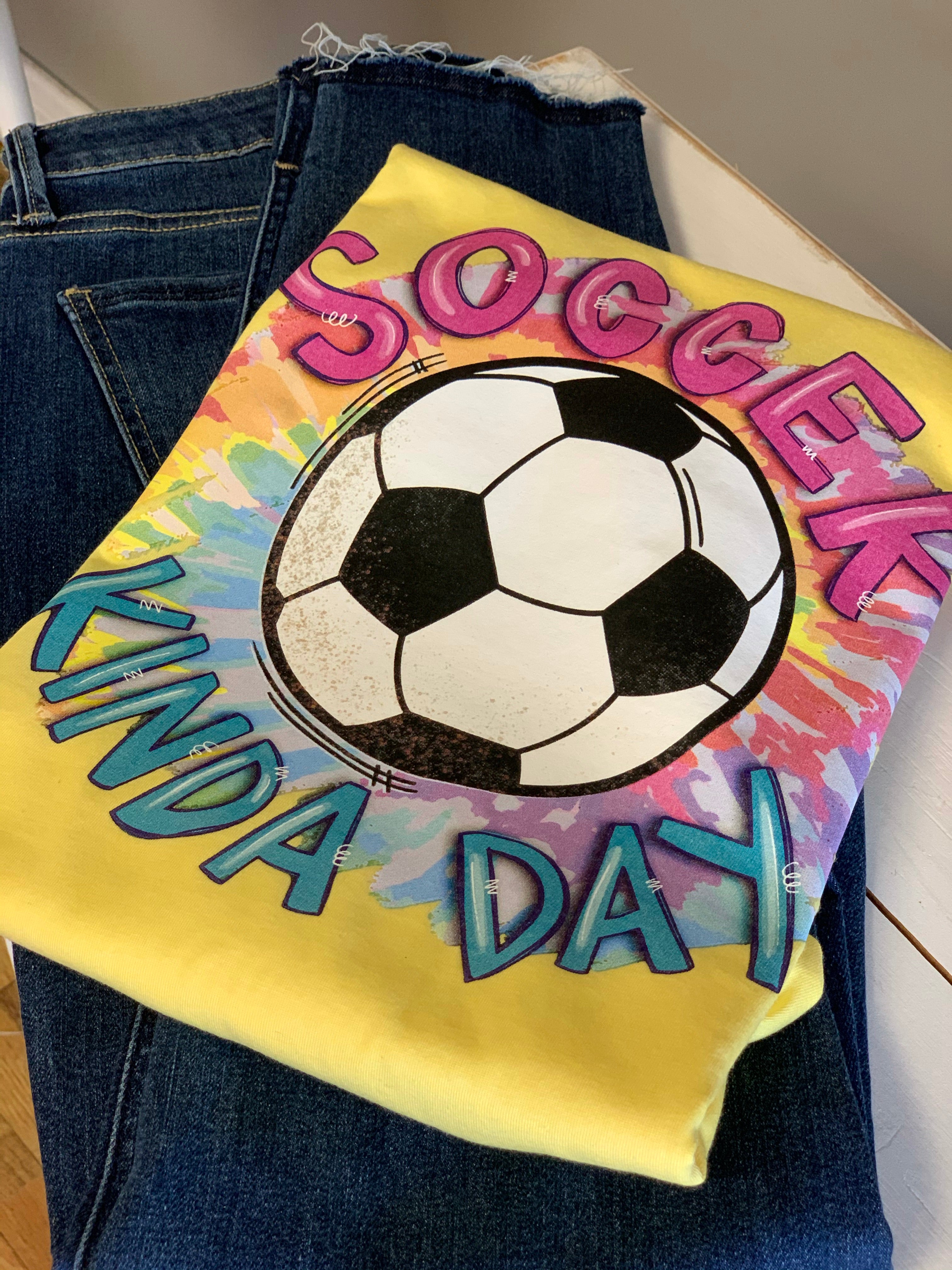 Soccer Kind of Day Screen Print SPORTS67