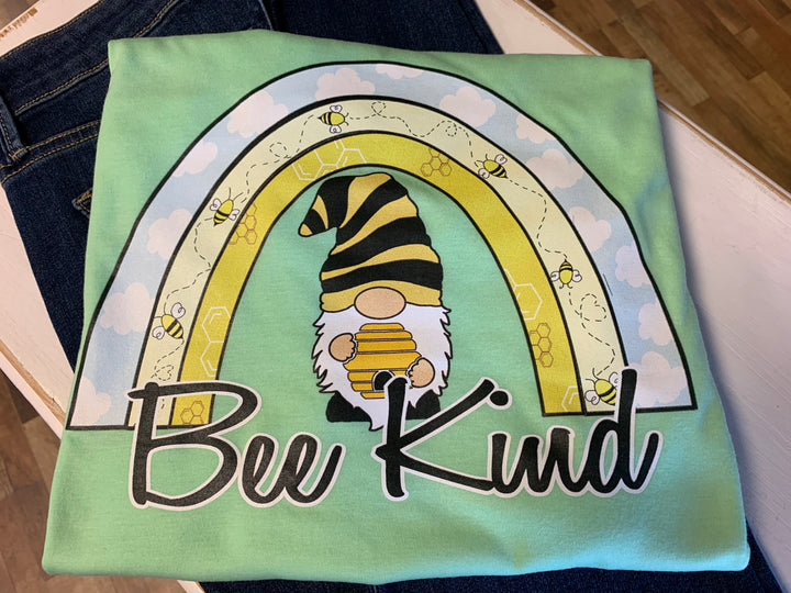 Bee Kind (Gnome) Screen Print (K19)