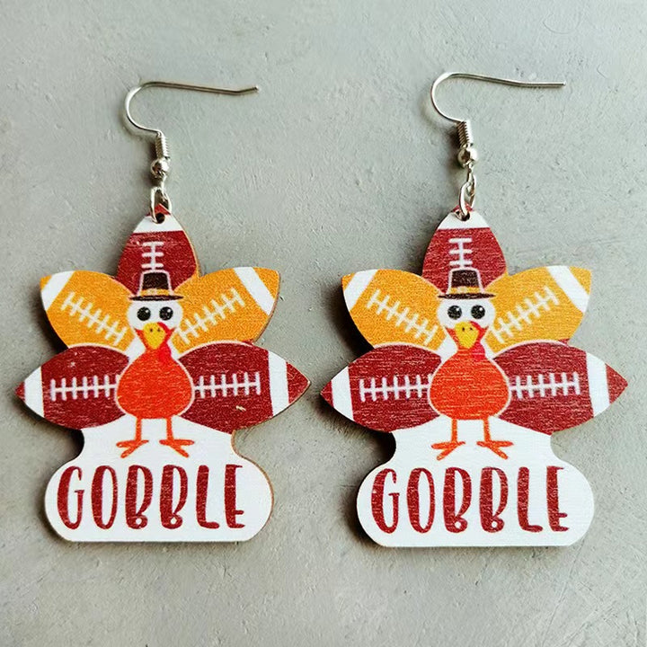 Thanksgiving Dangle Earrings