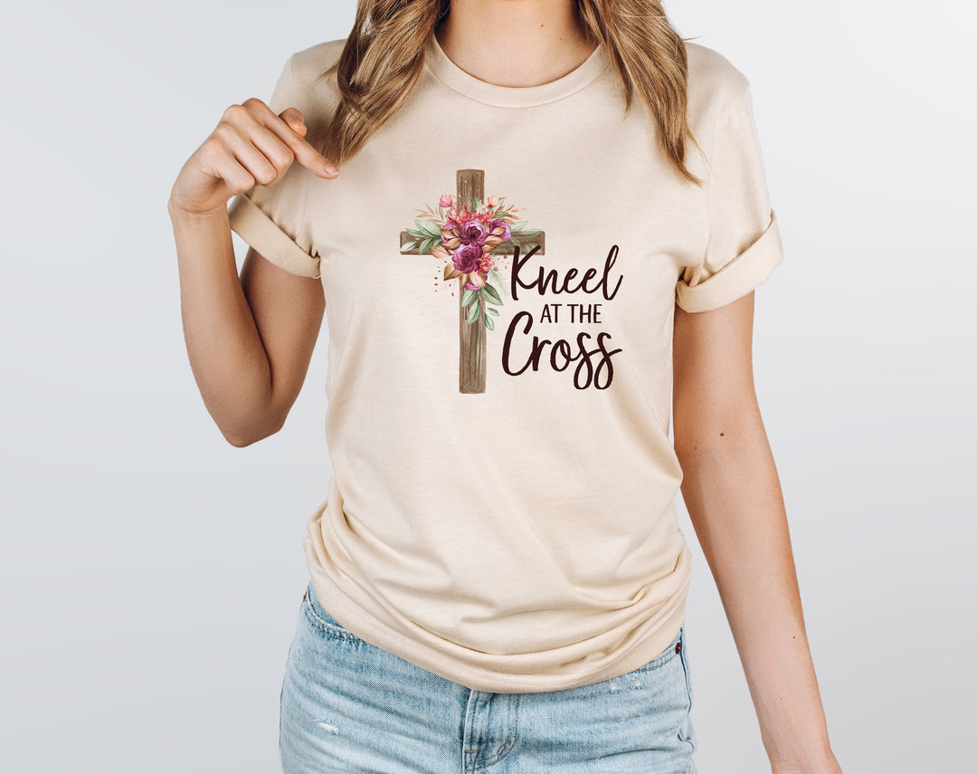 Kneel at the Cross Screen Print AB29