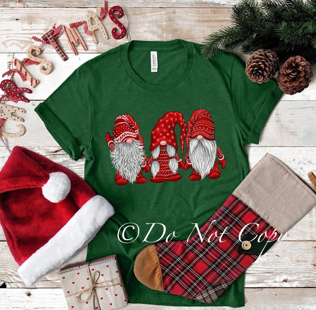 Gnomes Christmas DTF Print