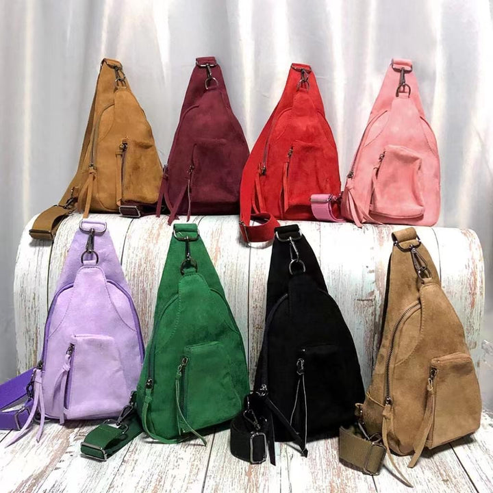 Suede Sling Bags