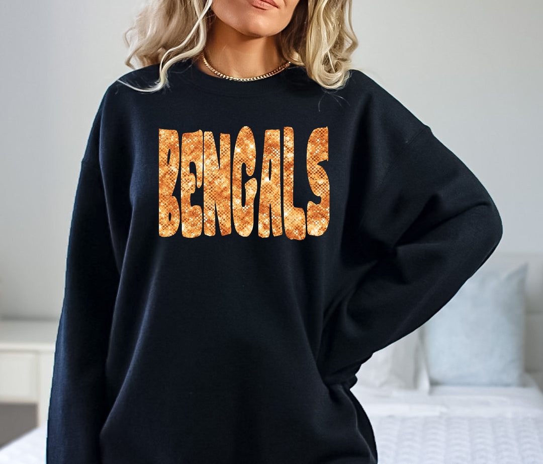 Bengals Bling DTF Print