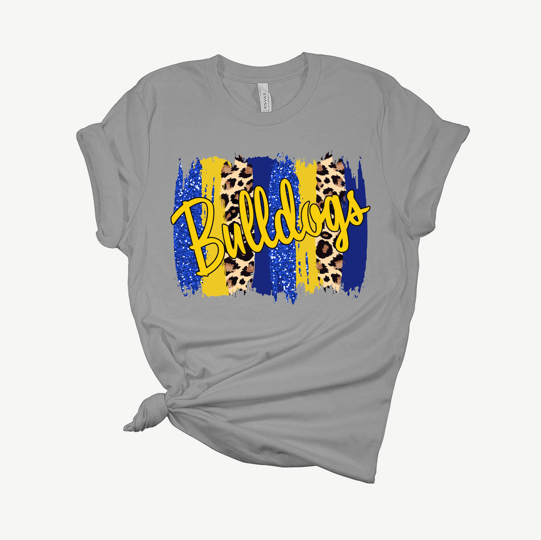 Bulldogs (Blue & Gold) DTF Print