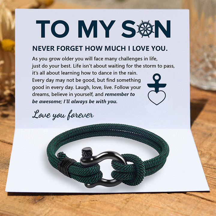 To My Son Bracelet