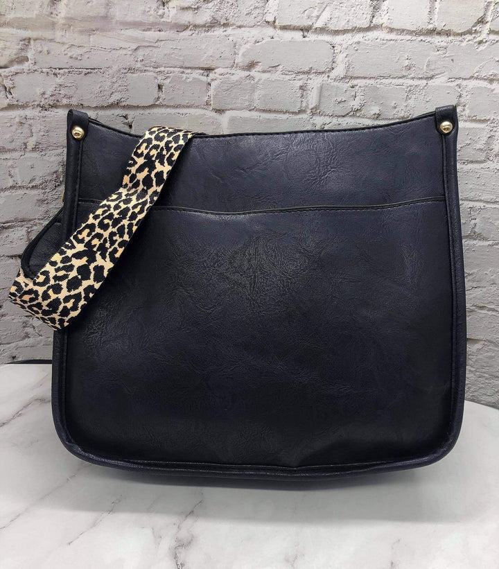 RTS Leopard Strap Purse