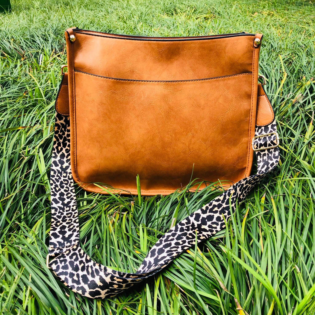 RTS Leopard Strap Purse