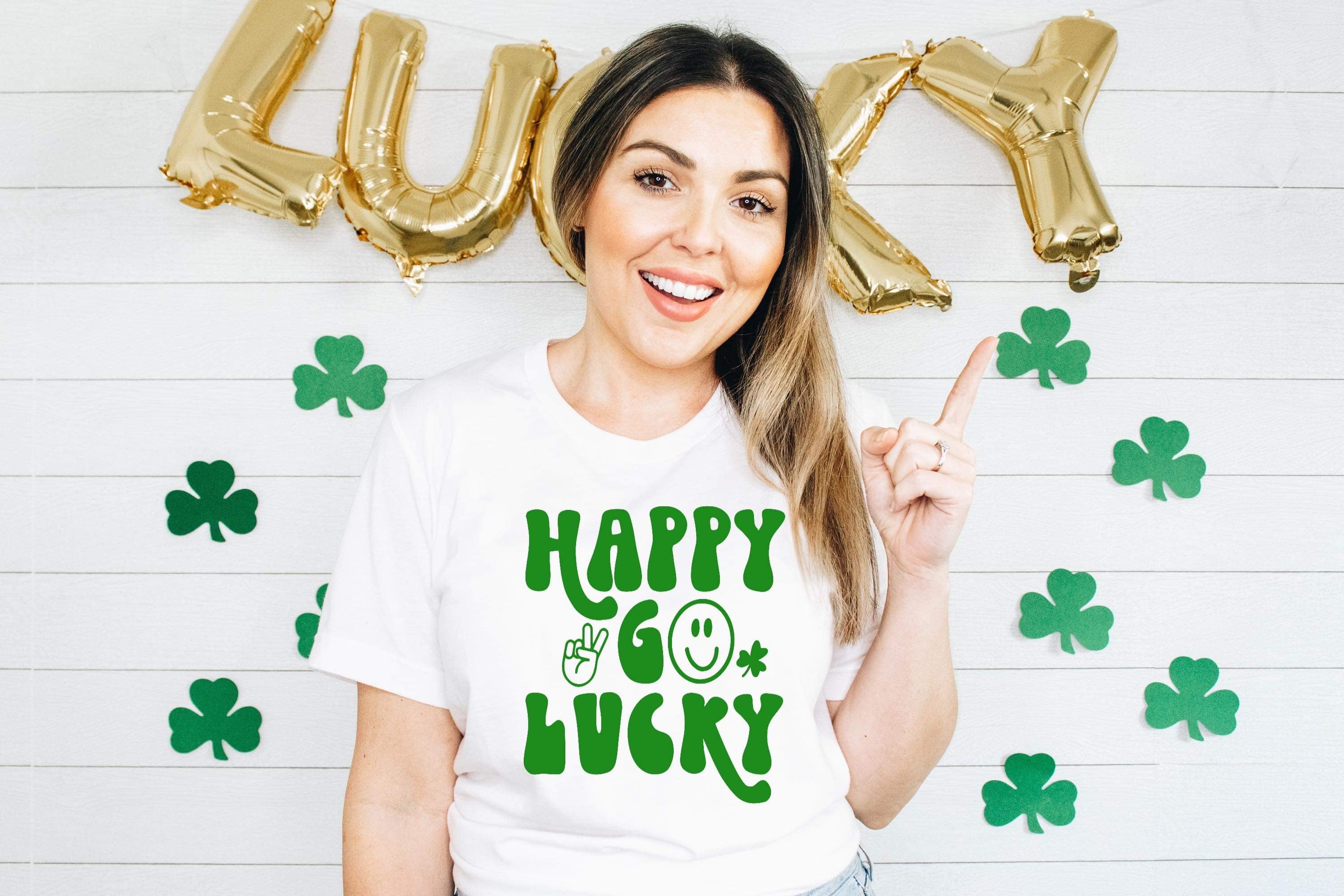 Happy Go Lucky Screen Print O5
