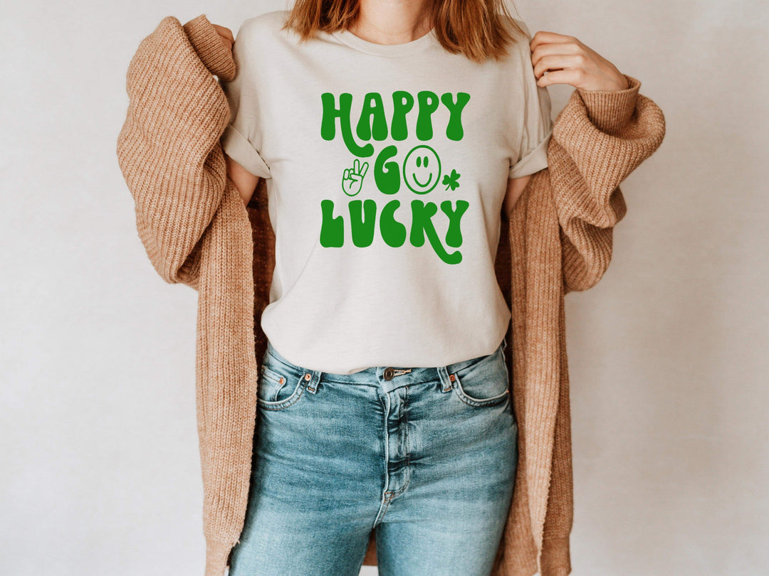 Happy Go Lucky Screen Print L11