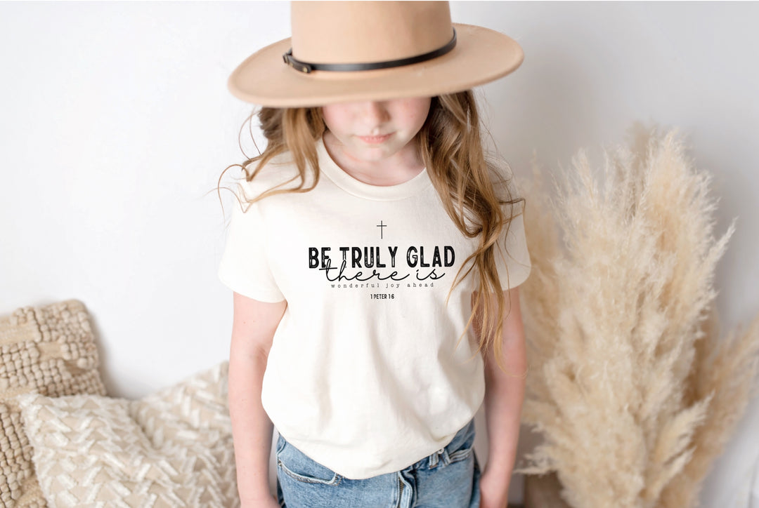 YOUTH Be Truly Glad There is Wonderful Joy Ahead Screen Print