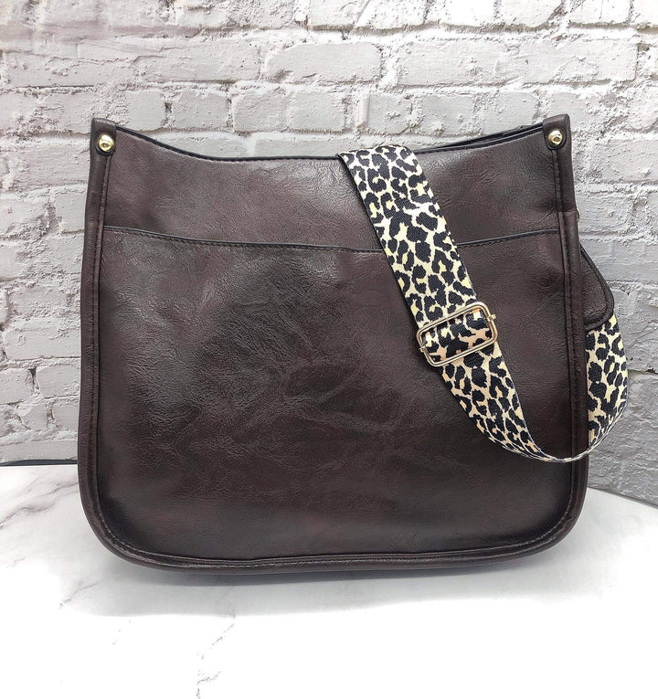 RTS Leopard Strap Purse