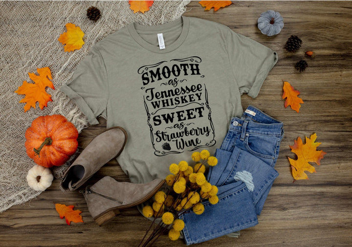 Smooth as Tennessee Whiskey DTF Print