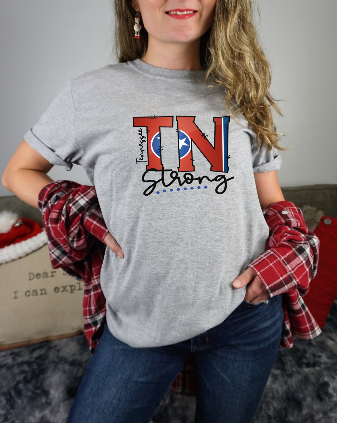 TN Tennessee Strong Screen Print CD15