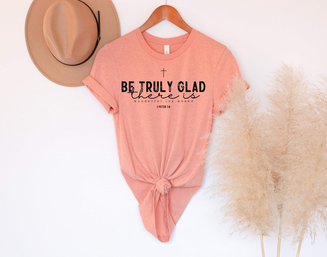 Be Truly Glad There is Wonderful Joy Ahead Screen Print O8