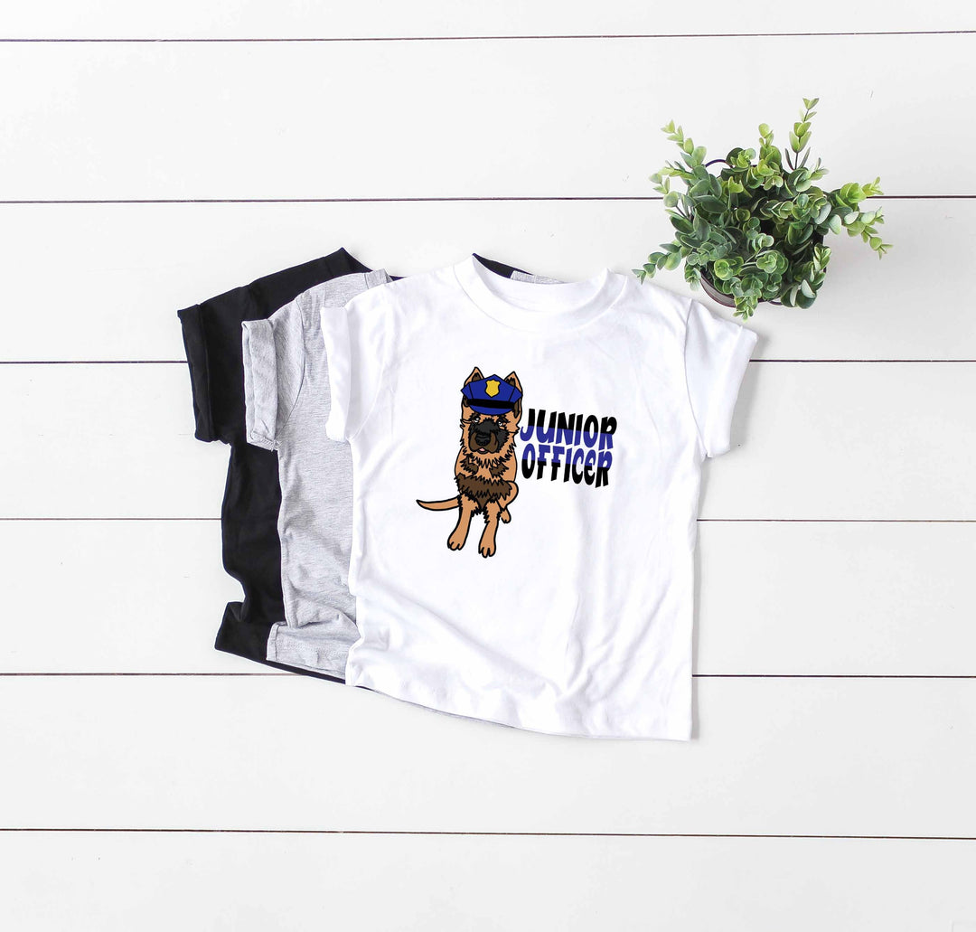 K9 Junior Officer Youth Back the Blue DTF Print