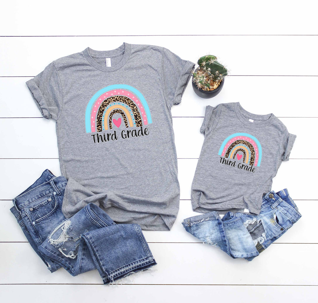 Third Grade Rainbow Screen Print ADULT